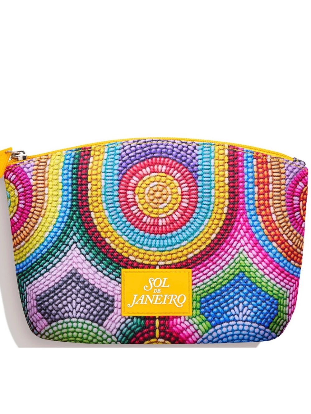 Sol de Janeiro Vibrant Multicolor Cosmetic Pouch